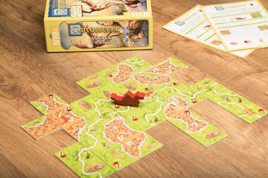 Carcassonne princesa y el dragon 2