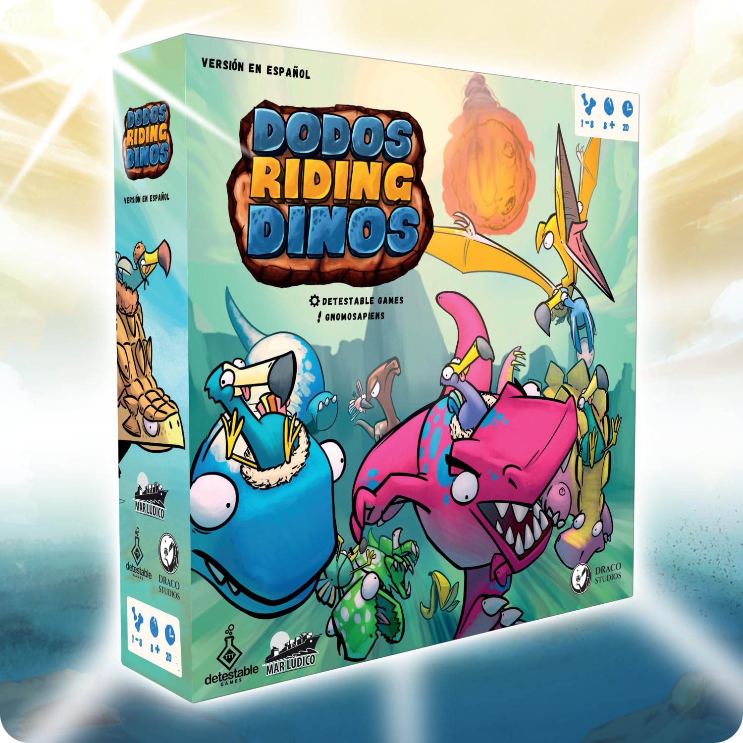 Doddos riding dinos