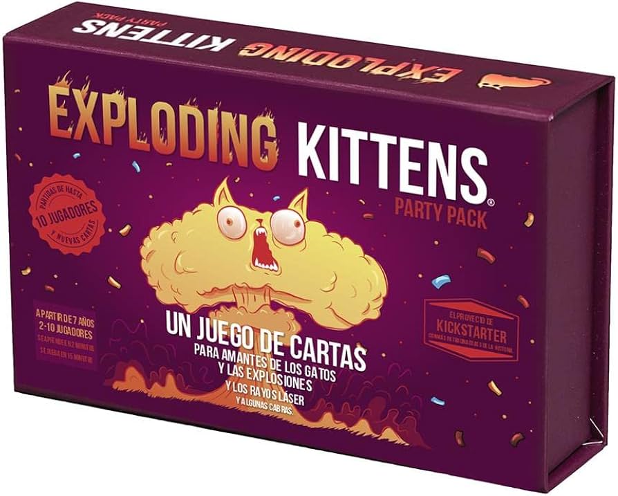 Exploding kittens party pack